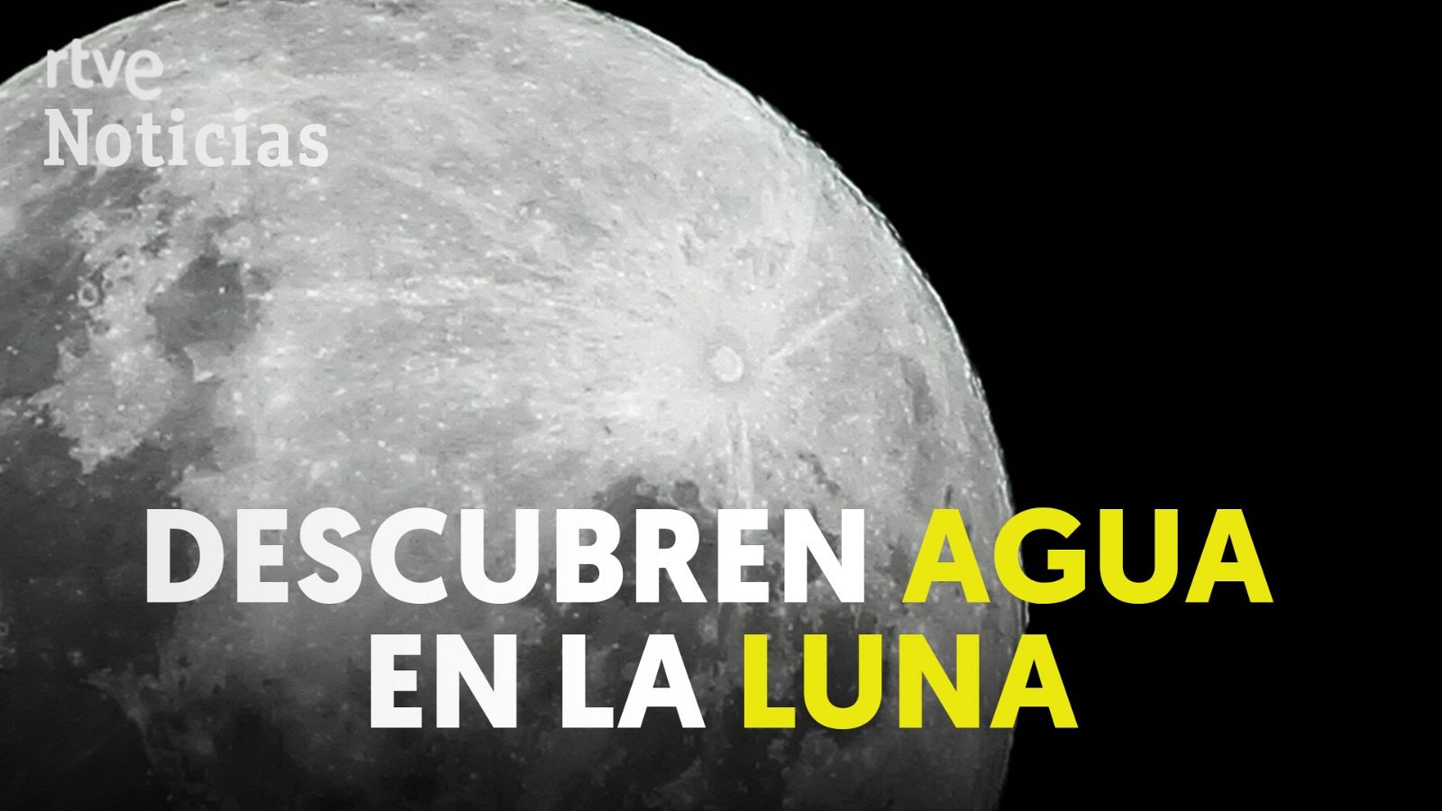 La NASA confirma la presencia de agua en la Luna