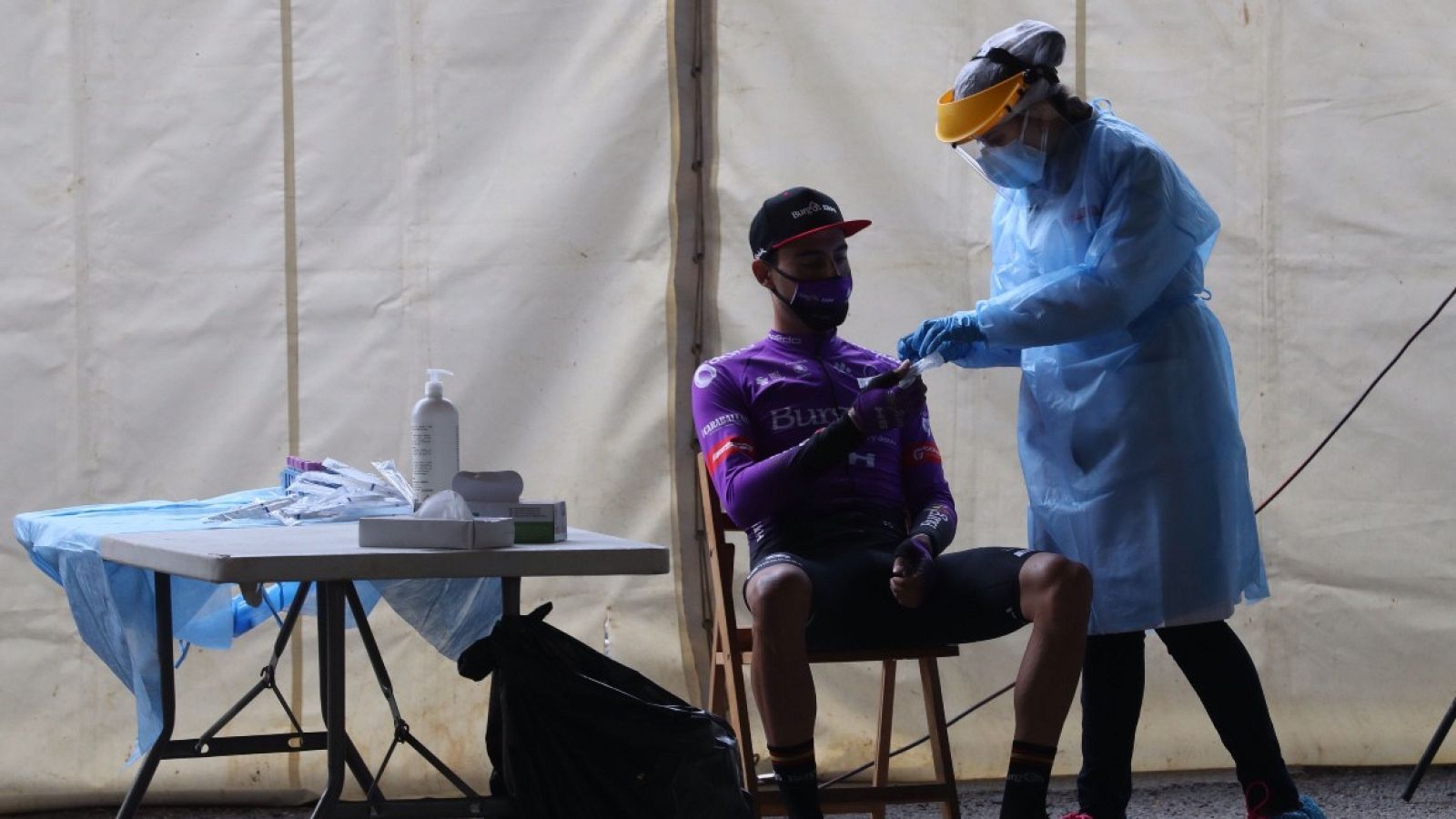 Vuelta 2020| La Vuelta espera los resultados de las pruebas PCR