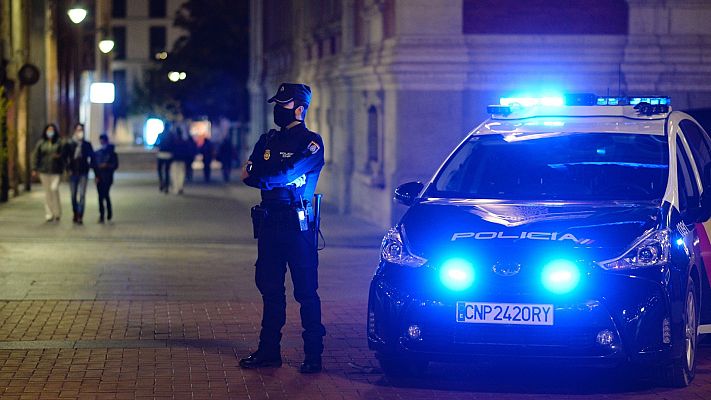 Telediario 1 - Las infracciones empañan el arranque del estado de alarma