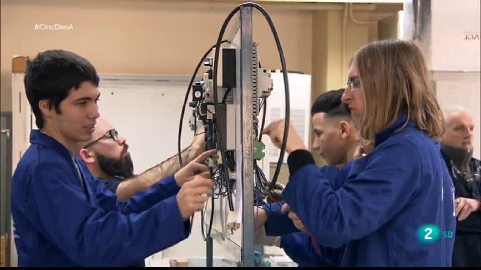 Cinc dies a l'Escola del Treball de Barcelona mostra el centre de formació professional més gran d'Espanya