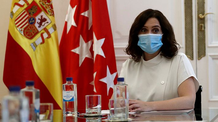 Informativo 24h - Ayuso decidirá entre hoy y mañana si cierra Madrid