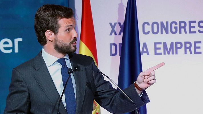 Telediario 1 - El PP y Vox critican el proyecto de Presupuestos y que el Gobierno acorte los plazos para tramitarlos