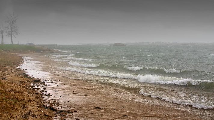 Precipitaciones fuertes en el oeste de Galicia