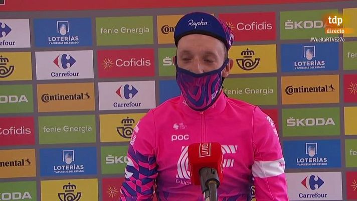 Vuelta ciclista a España - Vuelta 2020 | Michael Woods: "He tenido piernas y un poco de suerte"