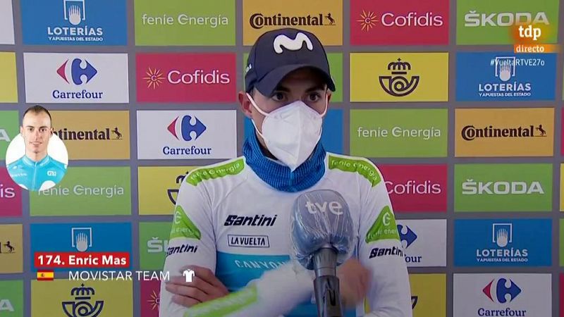 Vuelta 2020 | Enric Mas: "Es positivo para el equipo tener tres bazas para la general"