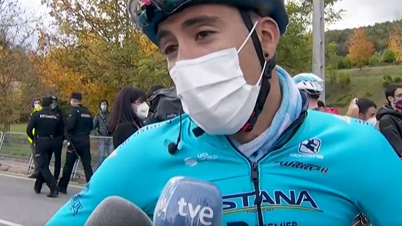 Vuelta 2020 | Omar Fraile: "Me da pena no haber ganado; era un día que tenía marcado en el calendario"