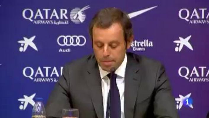 Telediario 1 - Así ha sido el mandato de Bartomeu