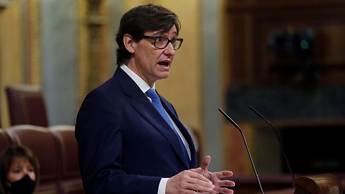 Telediario 1 - Illa admite las críticas en el Congreso por asistir al acto multitudinario de un medio de comunicación