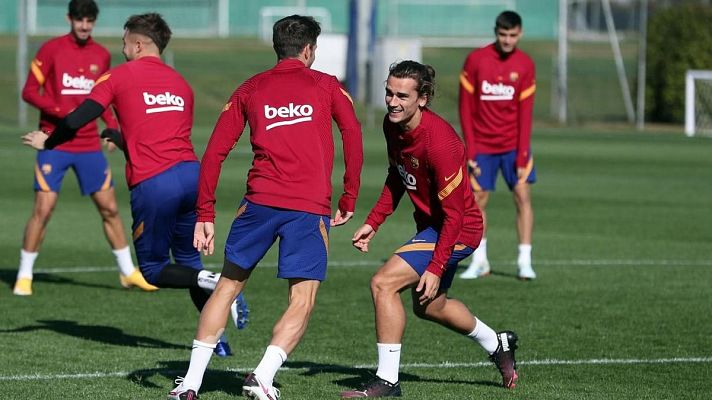 Griezmann, la gran duda de Koeman en ataque para medirse a la Juventus