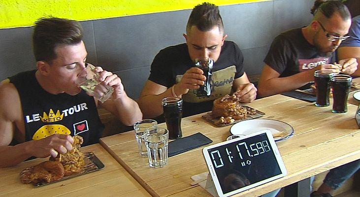 Comando Actualidad - Concursos de comida: la tradición de Estados Unidos llega