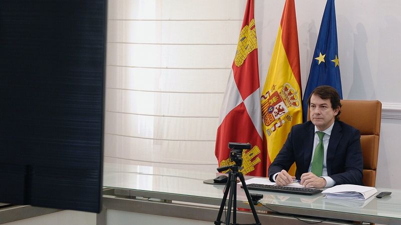 Fernández Mañueco destaca "la disposición de tres presidentes autonómicos" para coordinarse frente a la pandemia