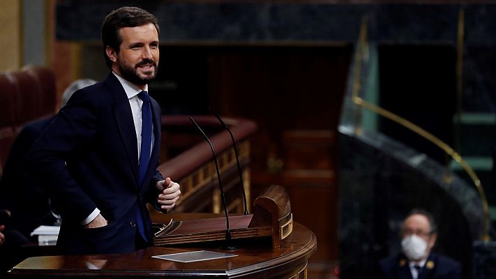 Casado a Illa: "Serán estas Cortes las que decidan sobre el estado de alarma"