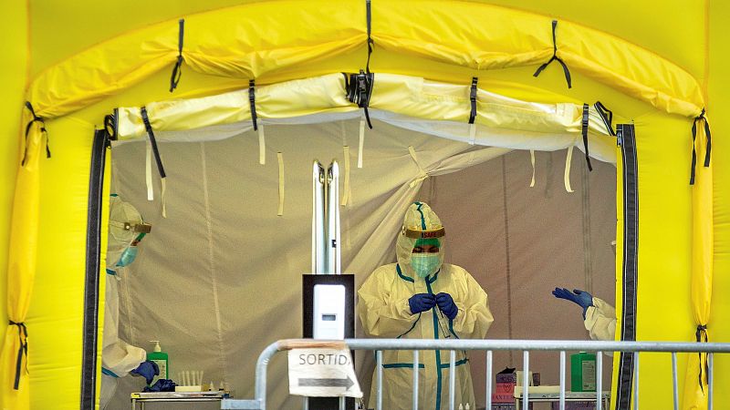 Coronavirus - Identifican una mutación del coronavirus que se expandió por Europa desde España - Telediario 1 | Ver