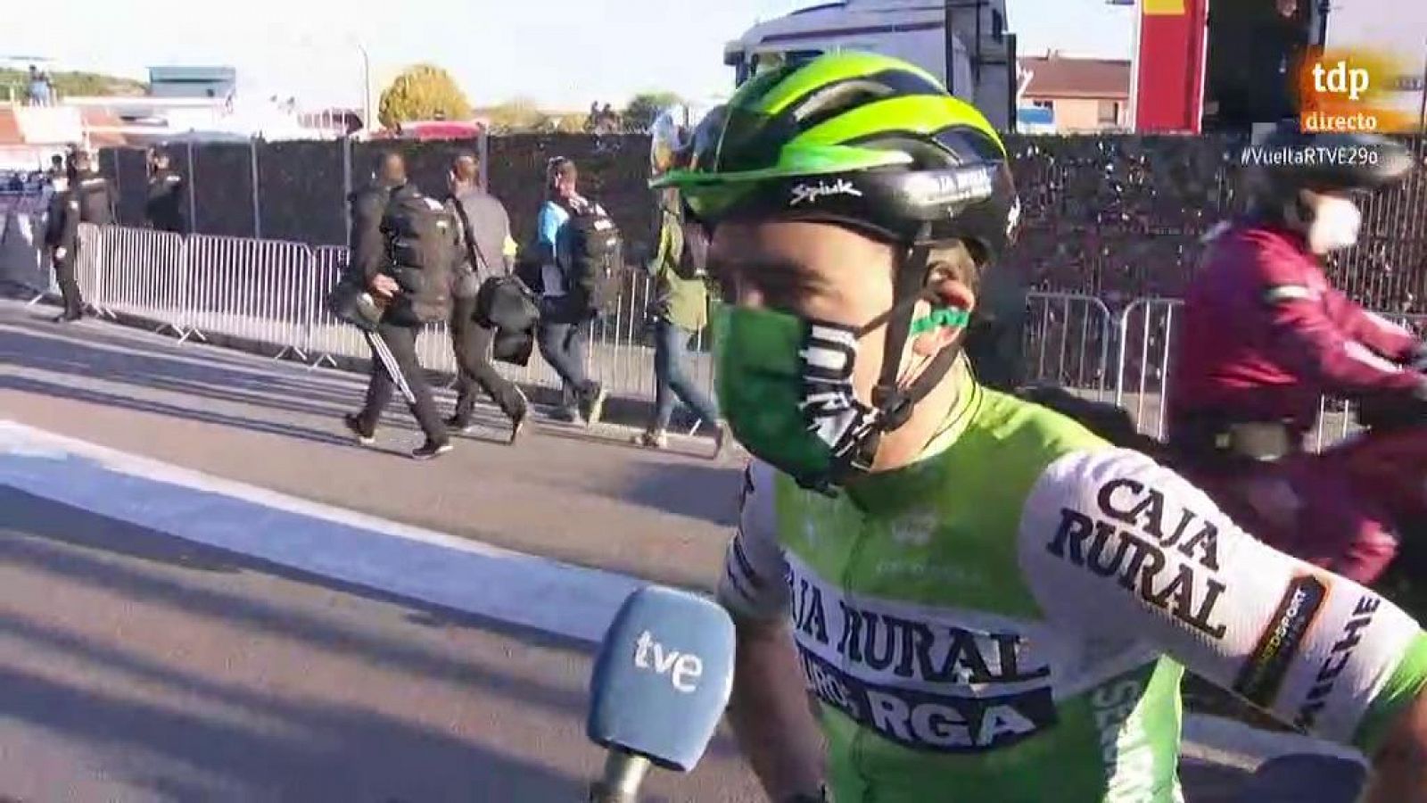 Vuelta Etapa 9 | Bagües: "¿Etapa de transición? Para mí no" - Vuelta ciclista a España | Ver