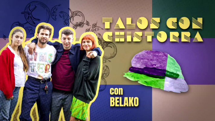 Talos con chistorra junto a Belako