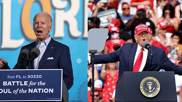 Informativo 24h - Economía y COVID-19 centran el duelo Biden-Trump por Florida en la recta final de la campaña electoral