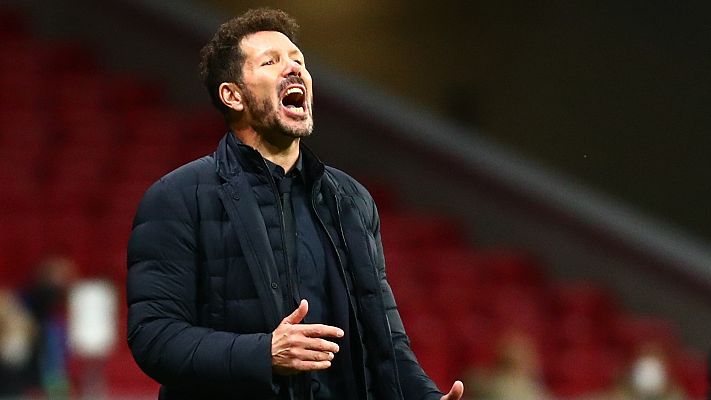 Simeone: "Saúl no está al 100% pero podrá llegar al partido de Rusia"