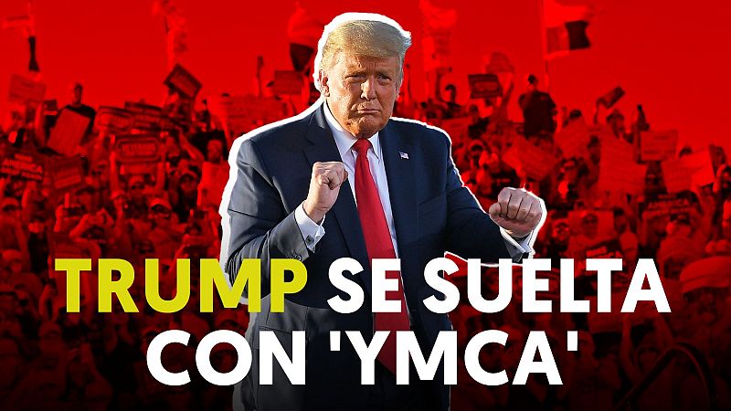 Trump baila a ritmo de YMCA de los `Village People¿ y desata un reto en TitTok 