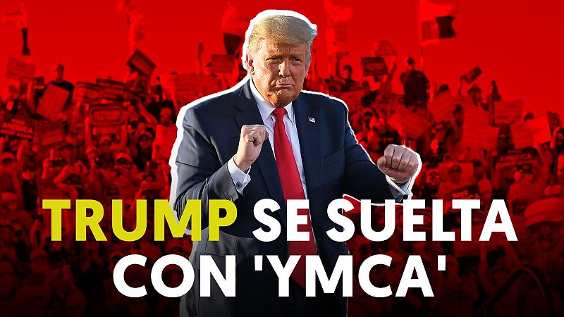 Trump baila a ritmo de YMCA de los `Village People¿ y desata un reto en TitTok