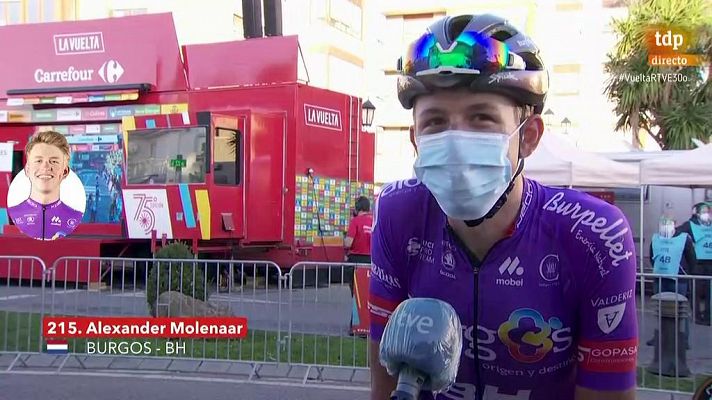 Vuelta 20202 |Alexander Molenaar: "He intentado guardar fuerzas y ganar la etapa pero no ha sido el caso"