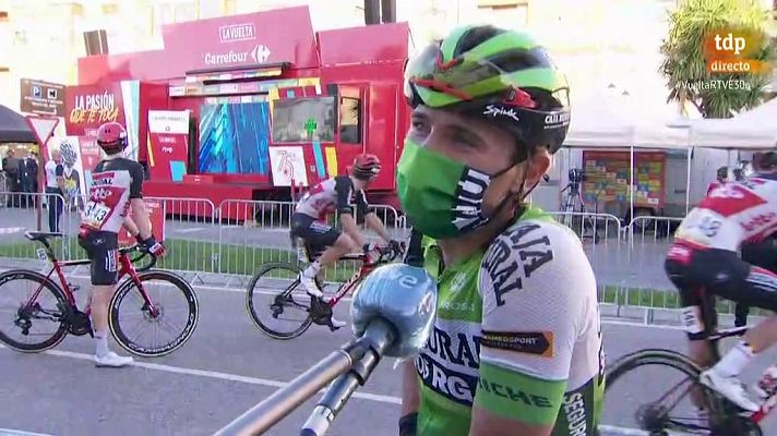 Vuelta 2020 | Jonathan Lastra: "En la fuga no hemos ido nada lentos"