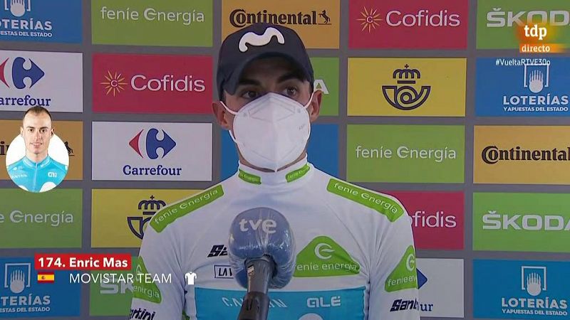 Vuelta 2020 | Enric Mas: "Delante hoy ha sido más fácil"