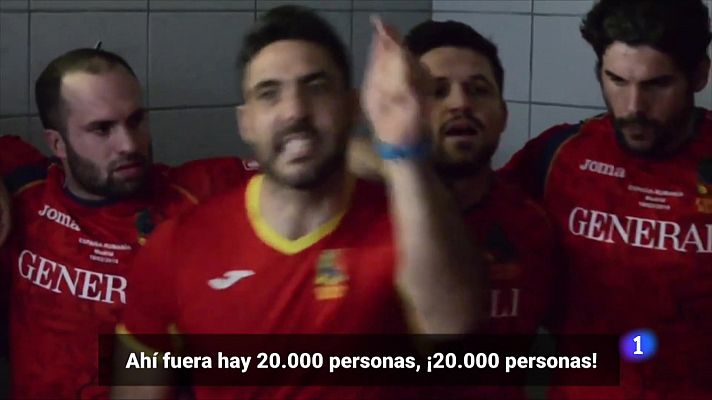 Telediario 1 - Los valores del rugby para la vida