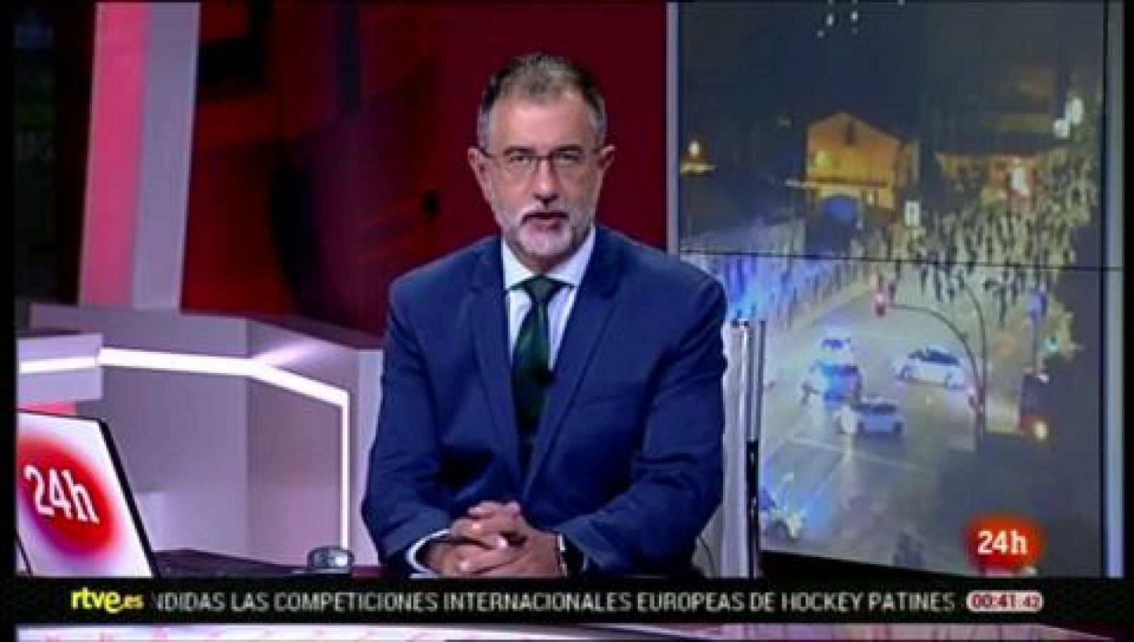 Disturbios en Burgos tras una concentración en contra del confinamiento perimetral en Castilla y León - Informativo 24h | Ver