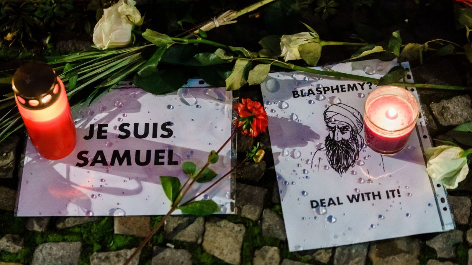 Un detenido en Barcelona por justificar el asesinato del profesor francés Samuel Paty