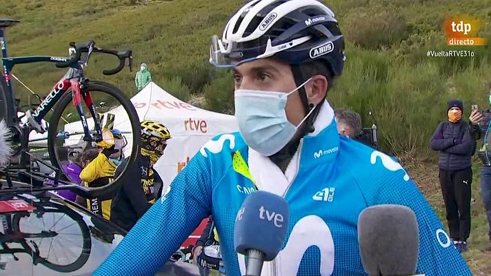 Vuelta ciclista a España - Vuelta 2020 | Marc Soler: "Siento rabia porque quizás me he precipitado"