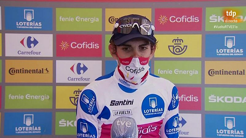 Vuelta 2020 | Guillaume Martin: "Estaba centrado en los puntos de la montaña"