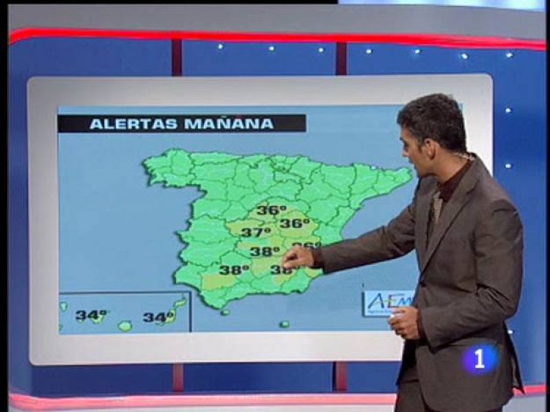 Descenso de las temperaturas en el norte y calor en el sur de la península