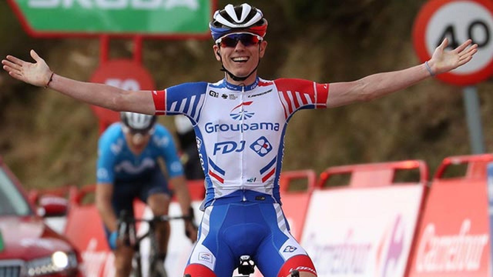 Vuelta 2020 Etapa 11 | Gaudu frustra la victoria de Soler