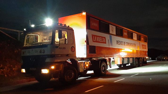 Vuelta ciclista a España - Vuelta 2020 | Pablo del Valle, el conductor que hace de héroe en l'Angliru