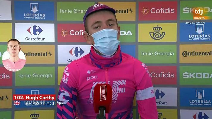 Vuelta 2020 | Hugh Carthy: "Es un sueño haber ganado en una gran vuelta"