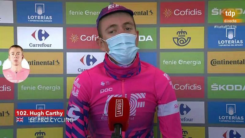 Vuelta 2020 | Hugh Carthy: "Es un sueño poder haber ganado en una gran vuelta"