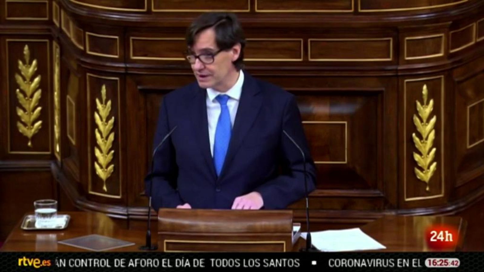 Parlamento - El foco parlamentario - Prórroga del estado de alarma hasta el 9 de mayo - 31/10/2020