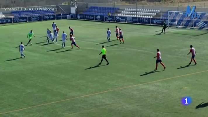 Telediario 1 - El portero del Vinaroz, de héroe a villano en un minuto