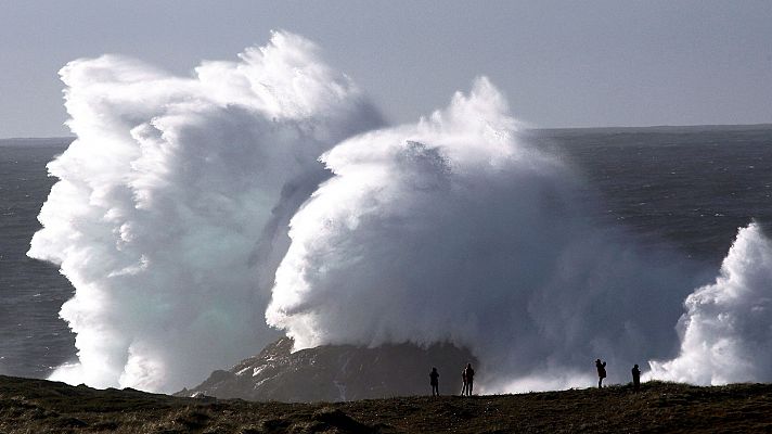 Un frente atlántico dejará cielos nubosos o cubiertos y precipitaciones en Galicia