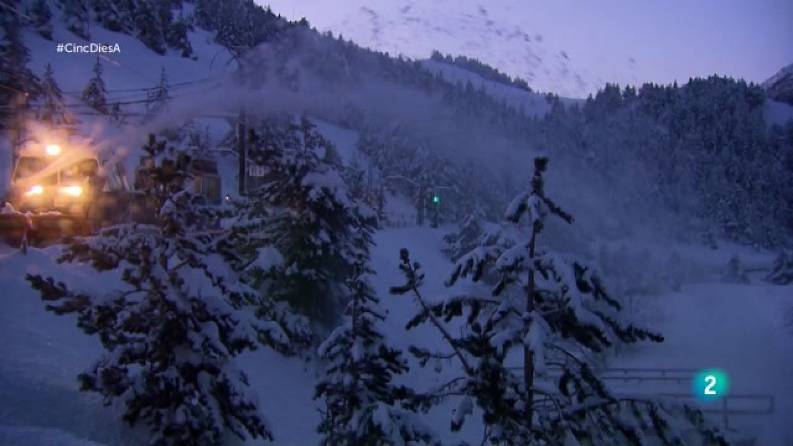 Cinc dies a... Vall de Núria mostra com canvien la natura i l'activitat segons les estacions.