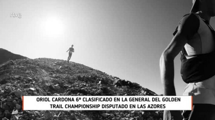 Oriol Cardona, sexto clasificado en la Golden Trail Championship de las Azores
