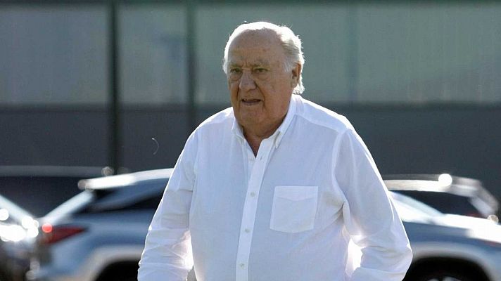 Telediario 1 - Amancio Ortega, su hija Sandra y Juan Roig, las tres mayores fortunas de España, según Forbes