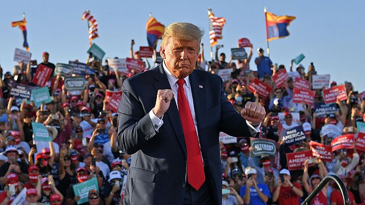 Telediario 1 - Elecciones EE.UU.: Biden y Trump, dos estilos antagónicos