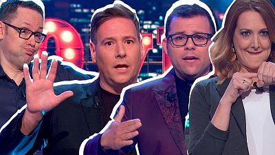 Carlos del Pozo, Romina Cocca, Carlos Latre i Toni Mata