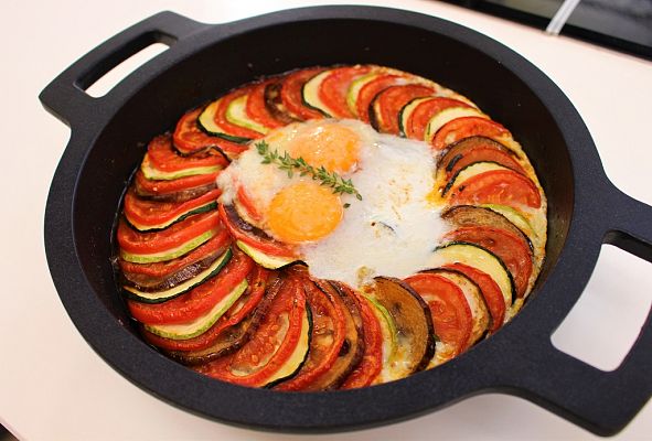 RTVE Cocina - Pisto manchego con huevo