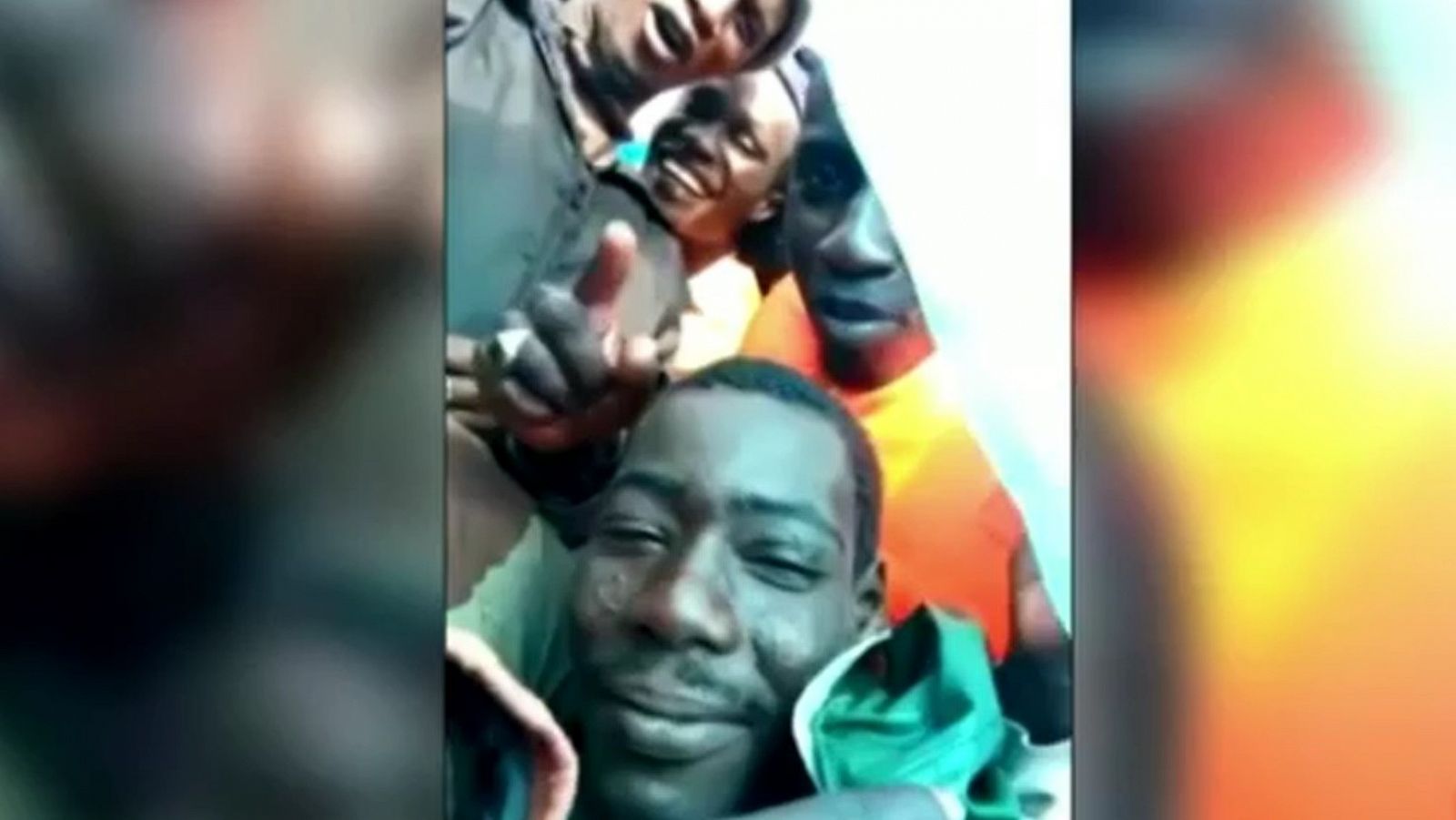 El vídeo que unos migrantes grabaron antes de morir en el mar