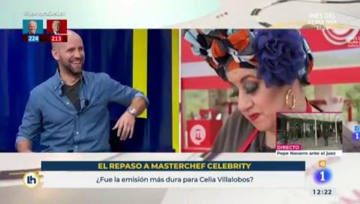 ¡El morreo entre Flo y Celia Villalobos!