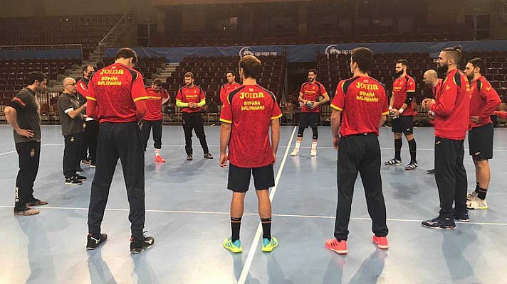  - Así preparan los 'Hispanos' el duelo ante Hungría