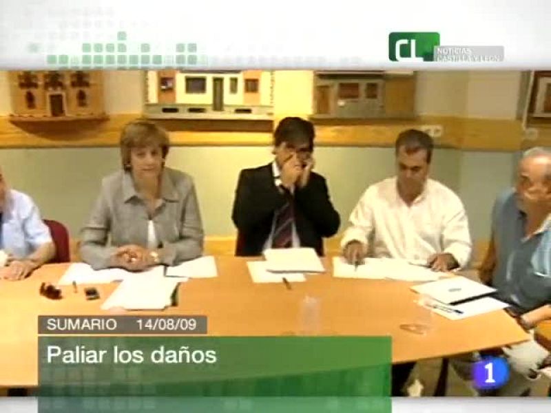  Noticias Castilla y León. Informativo territorial de Castilla y León. (14/08/09)
