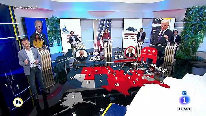 La hora de La 1 - Biden acaricia la presidencia de los Estados Unidos
